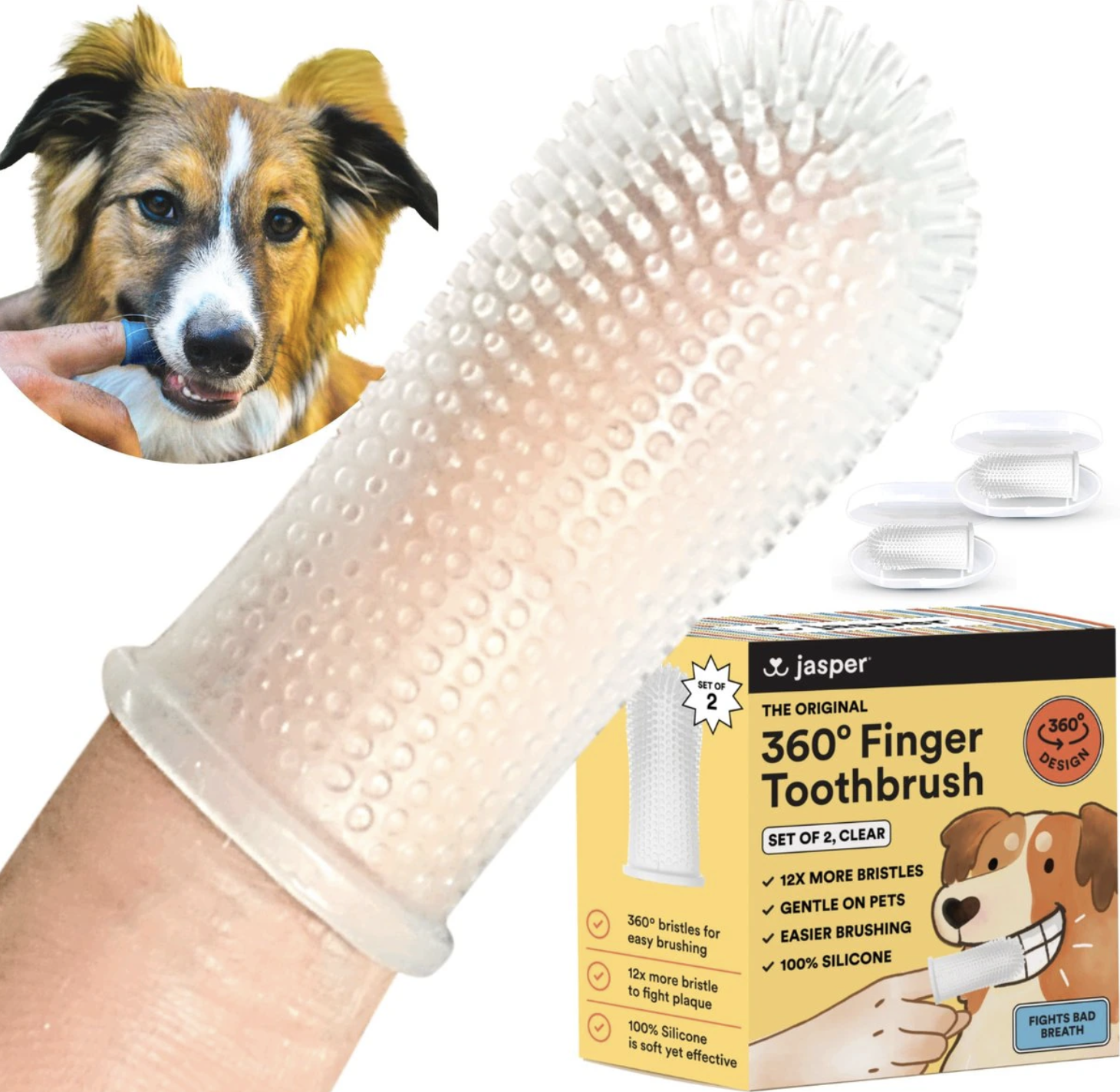 Dog Finger Toothbrush