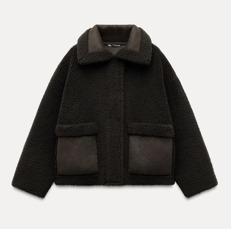 Faux Shearling Jacket