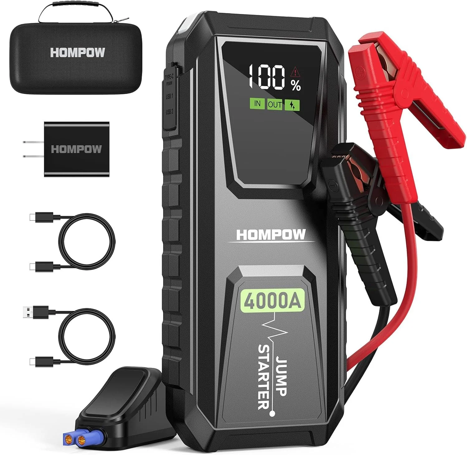Portable Car Battery Jump Starter