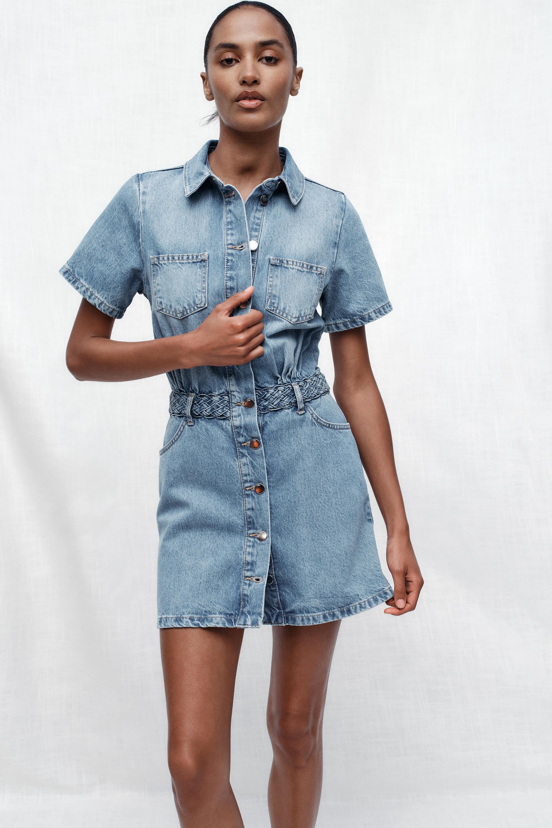 Denim Mini Dress