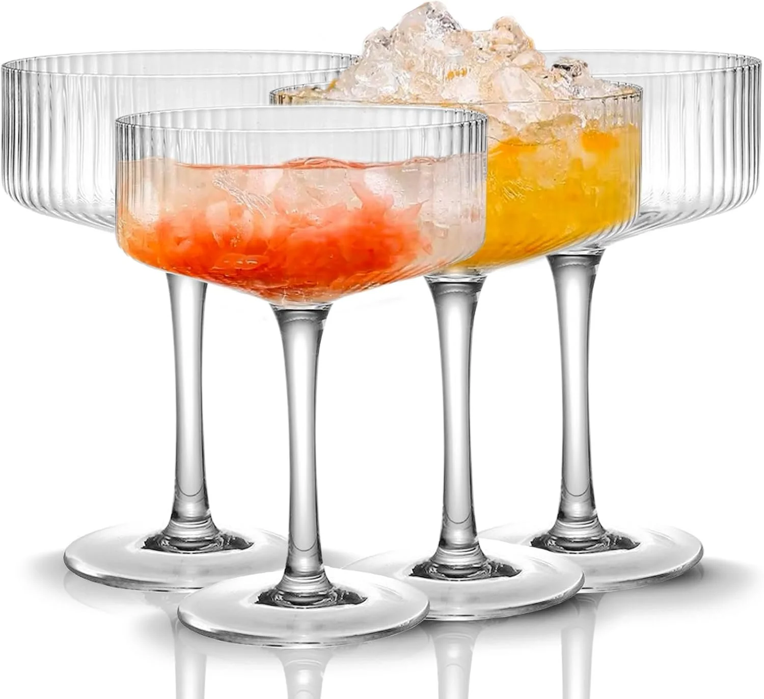 4 Pack of Coupe Glasses