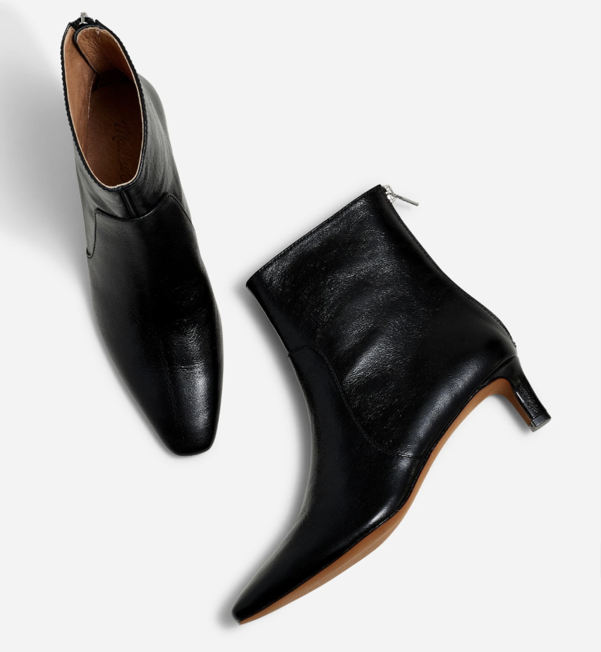 Madewell Kitten-Heel Booties