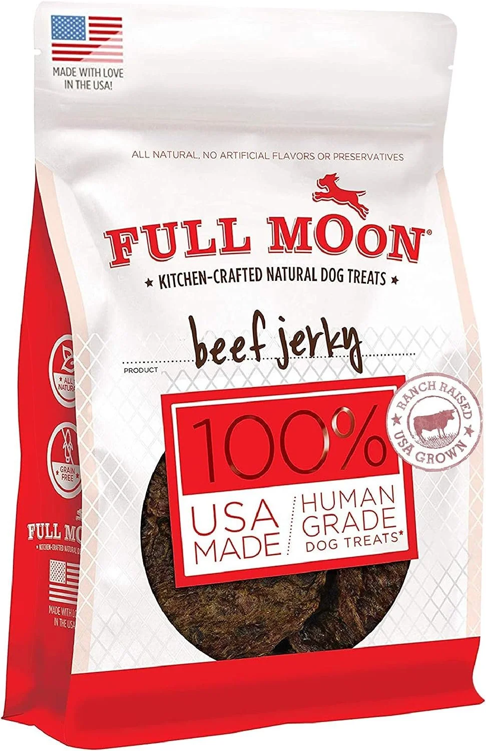 Full Moon Beef Jerky Dog Treats