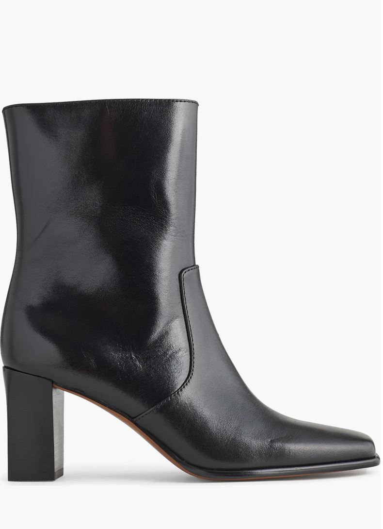 Black Heeled Booties