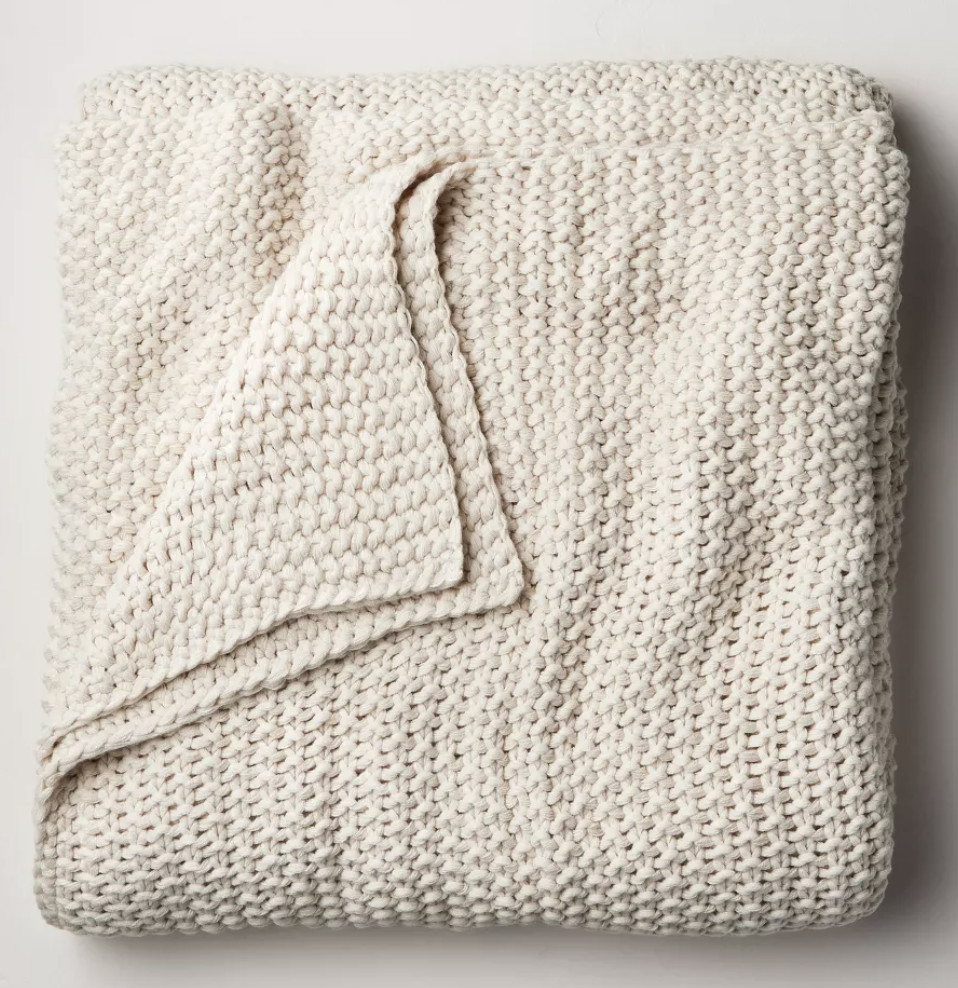 Casaluna Chunky Knit Blanket