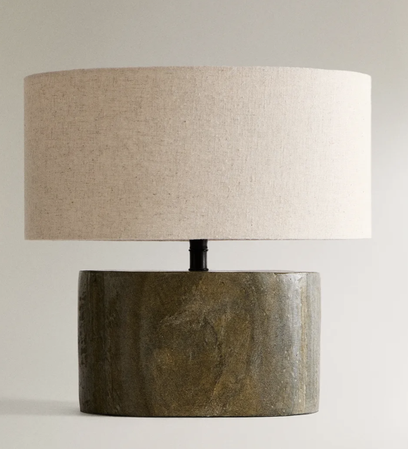 Slate Table Lamp