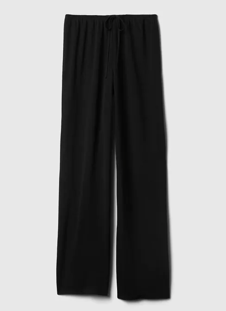 Linen-Blend PJ Pants