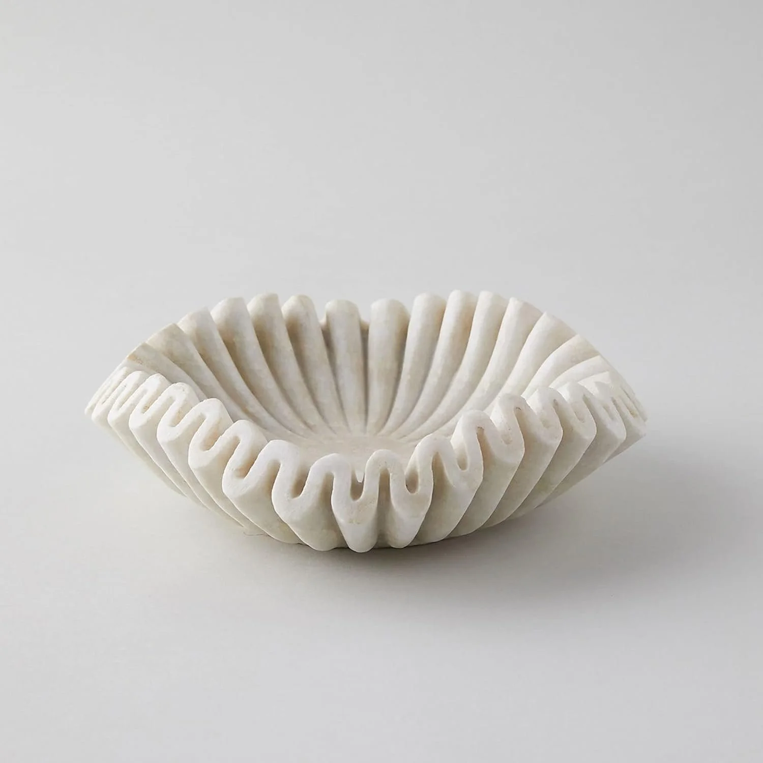 Ruffle Marble Bowl