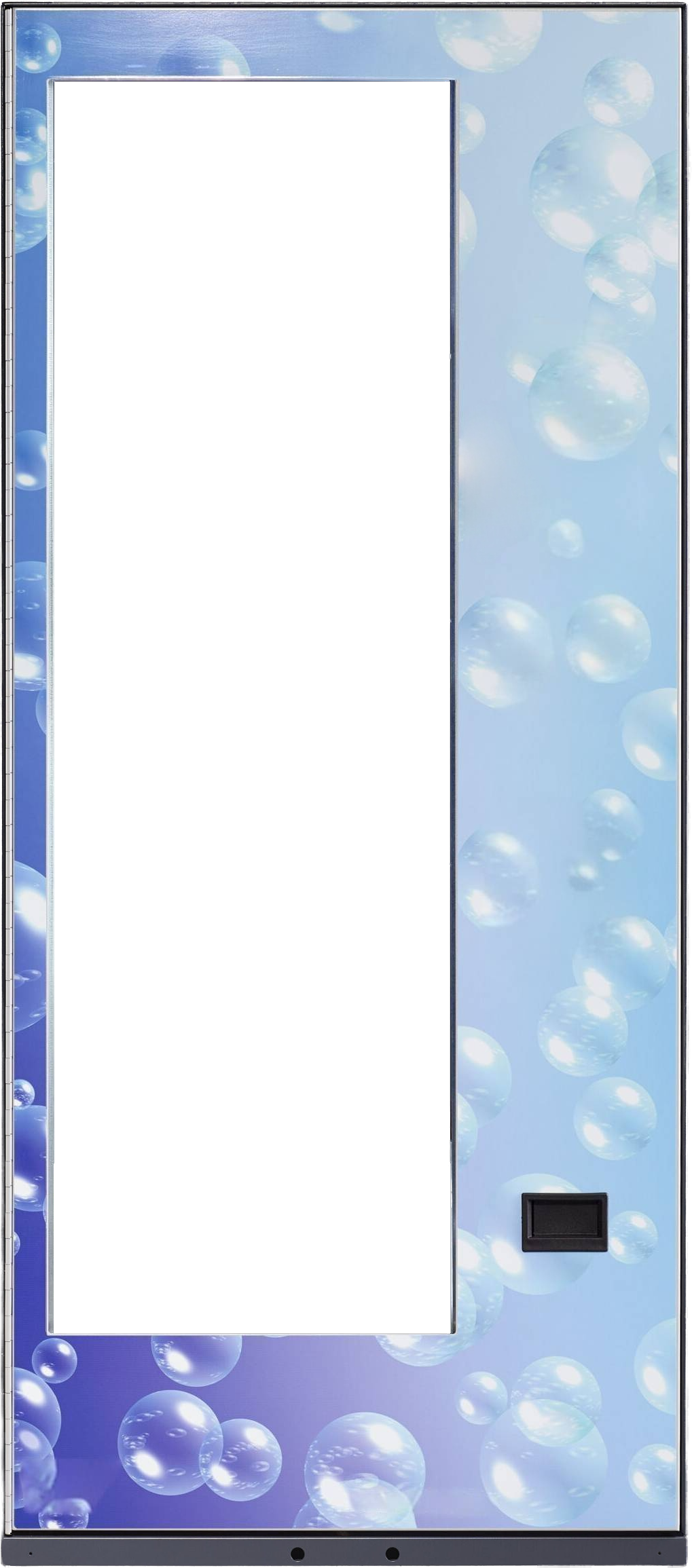 Blue bubble vending machine