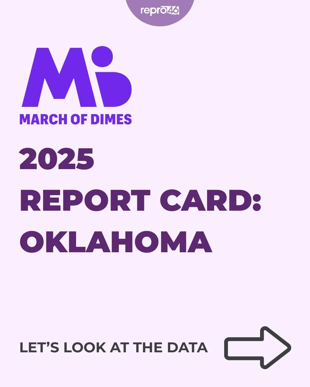 The March of Dimes recently released its 2025 Report Card, and Oklahoma continues to underperform on many reproductive health indicators. The Report Card is based on data from 2023 or 2024, depending on the indicator.

Read the full report at the lin