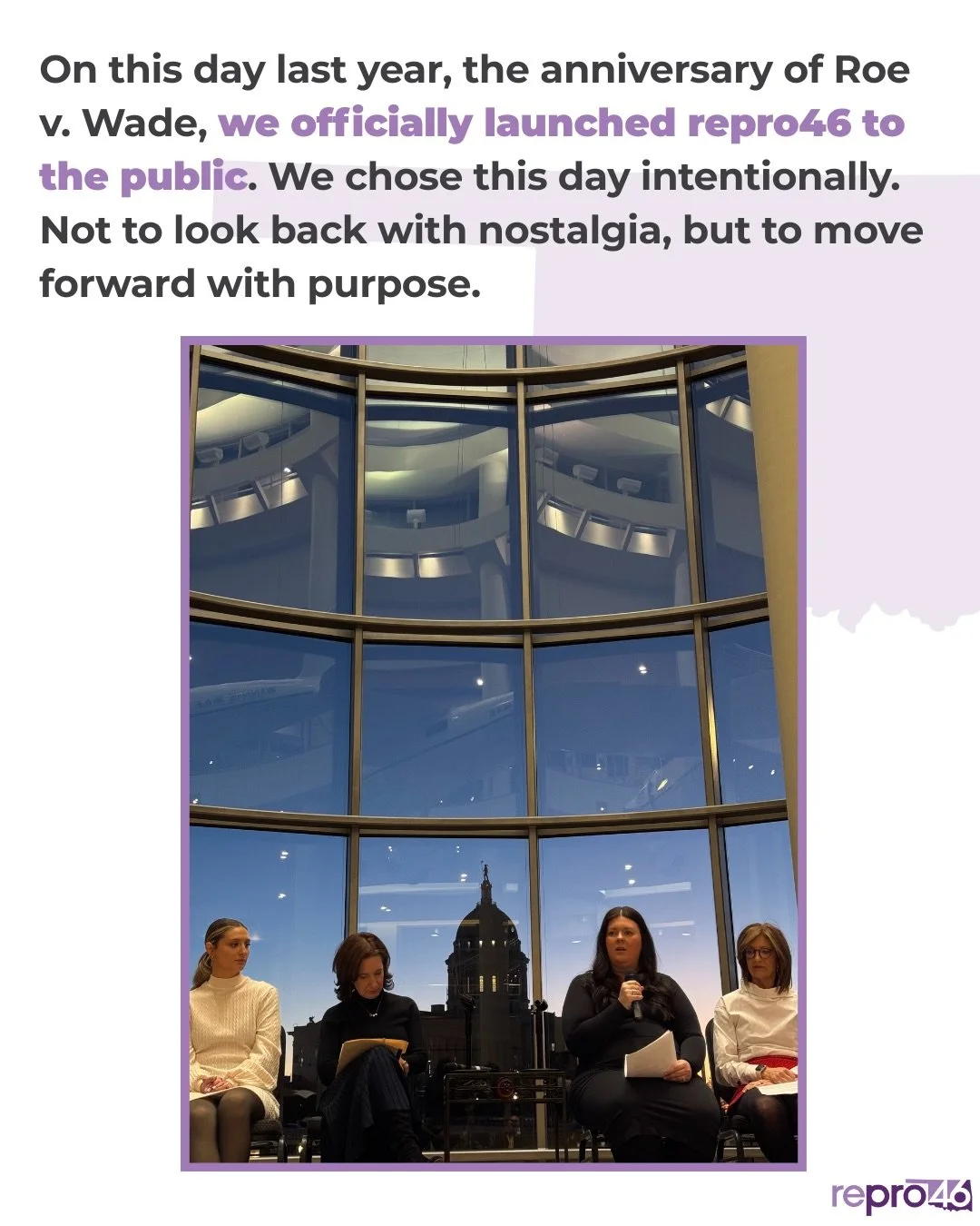repro46 exists because our state is stronger when people have access to honest information and space to talk without judgment. When politicians interfere in personal healthcare decisions, it&rsquo;s communities &mdash; families, providers, neighbors 