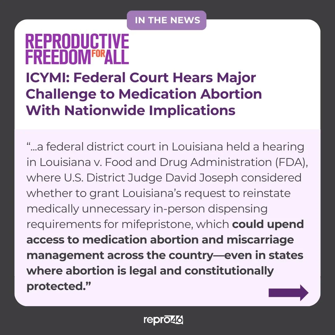 A federal court in Louisiana is weighing a challenge that could restrict access to medication abortion and miscarriage care nationwide &mdash; even in states where abortion is legal. Leading medical experts warn these barriers offer no safety benefit