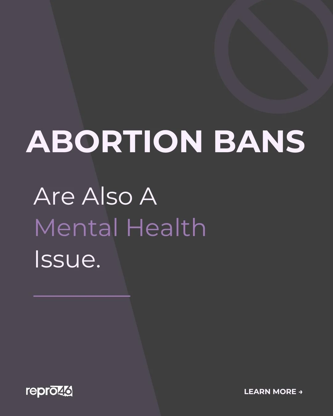 May is #MentalHealthAwarenessMonth in the US. Abortion bans impact more than reproductive care &mdash; they are also linked to increased anxiety, depression, stress, and trauma among women and doctors.

Women in ban states reported higher psychologic