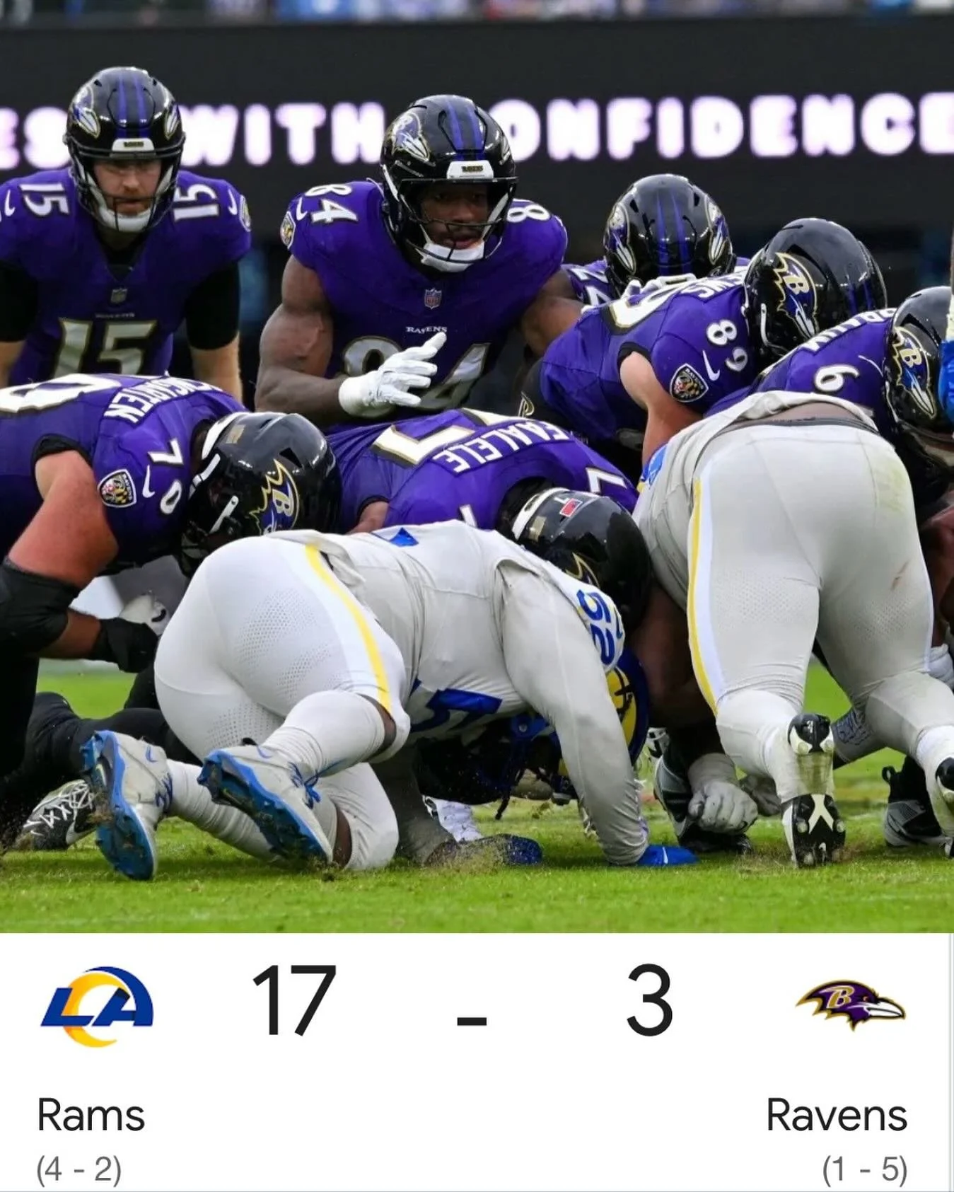 RAMS @ RAVENS UNDER 45.5 ✅
 
The Ravens offense seems borderline incapable without Lamar and this game featured two decent defenses. Nothing comes easy but the Algorithm found a ton of value on this under. 🔪💰🔥 #NFL #Algorithm #SportsBetting #money