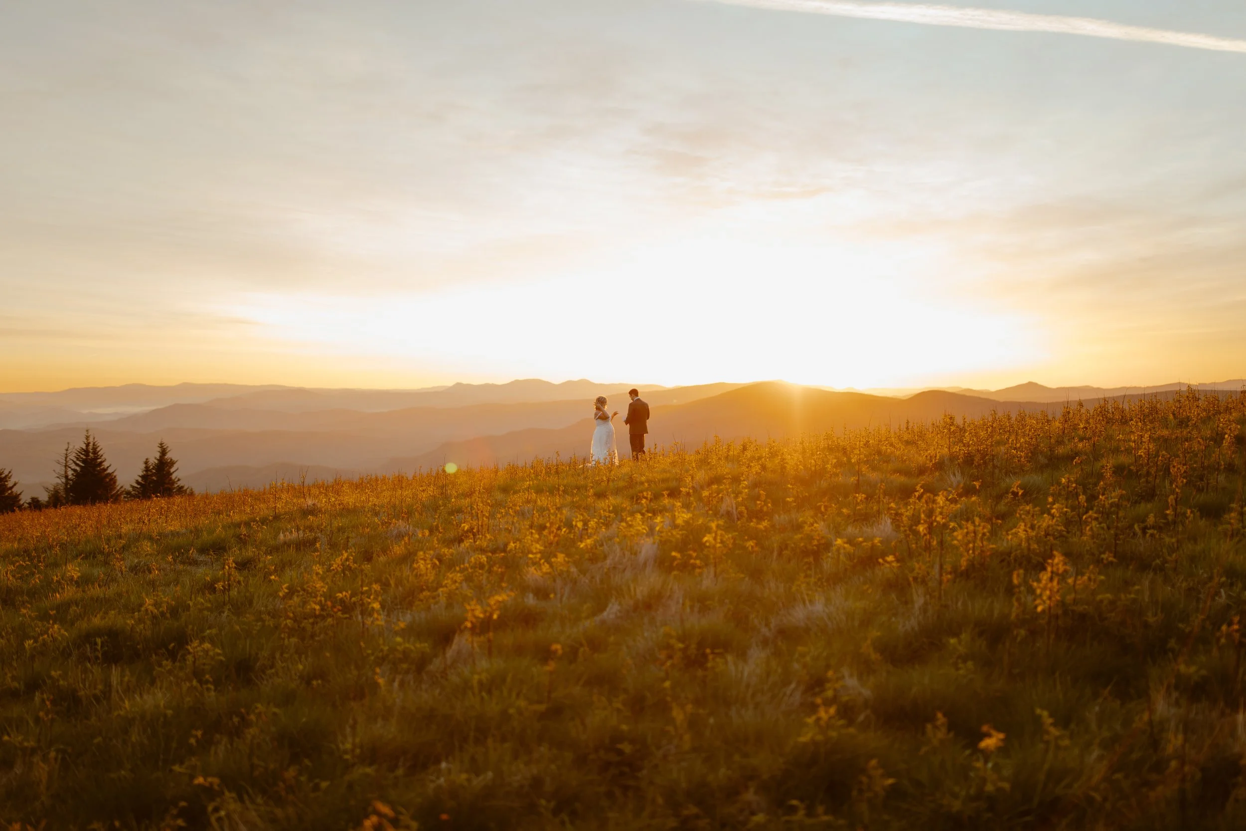 sunrise-roan-mountain-elopement-Tennessee