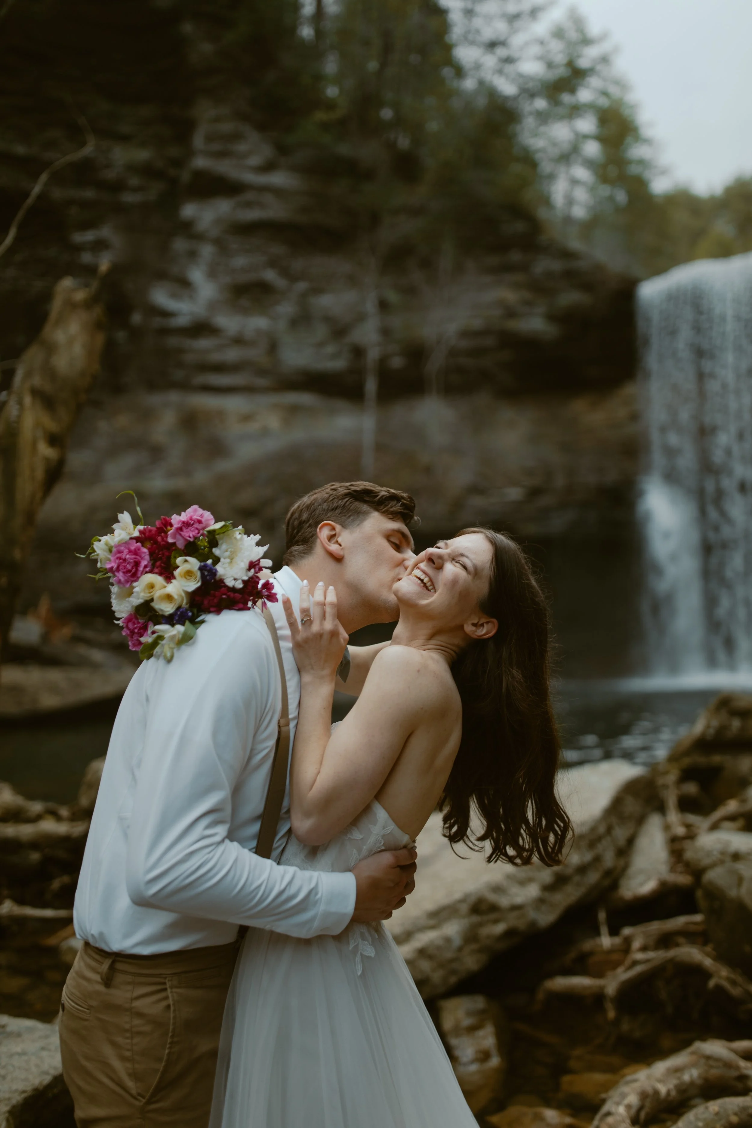 waterfall-elopement-Tennessee