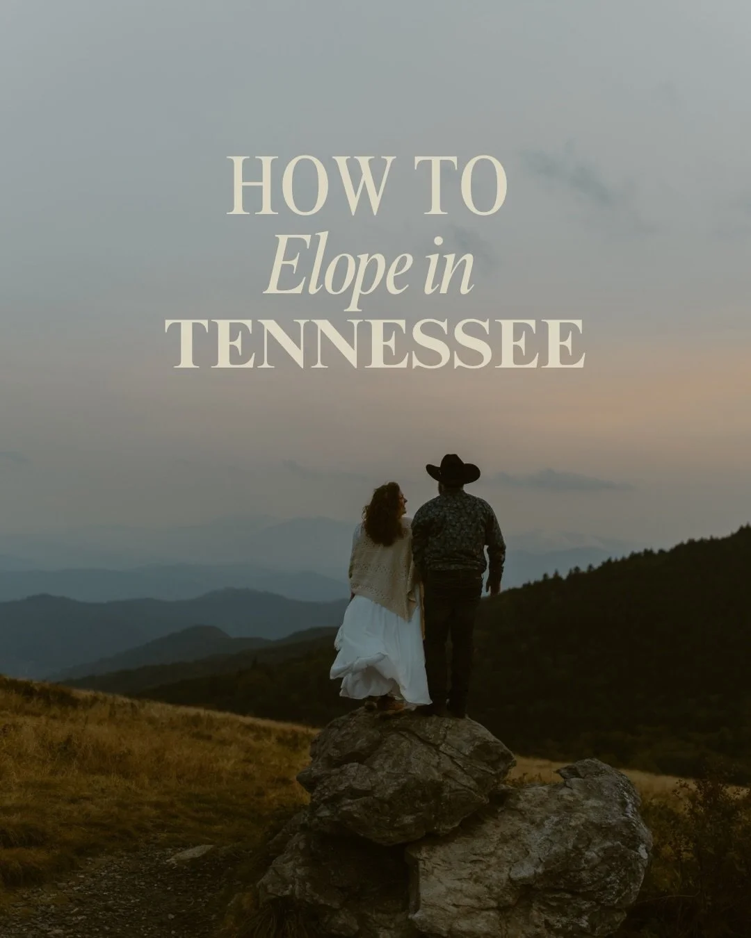 Quick Guide to Elope in Tennessee ✨ 

Planning an elopement can feel overwhelming at first, but it doesn&rsquo;t have to be.

Tennessee has so many incredible places and possibilities for your day.

And honestly&hellip; you don&rsquo;t have to figure