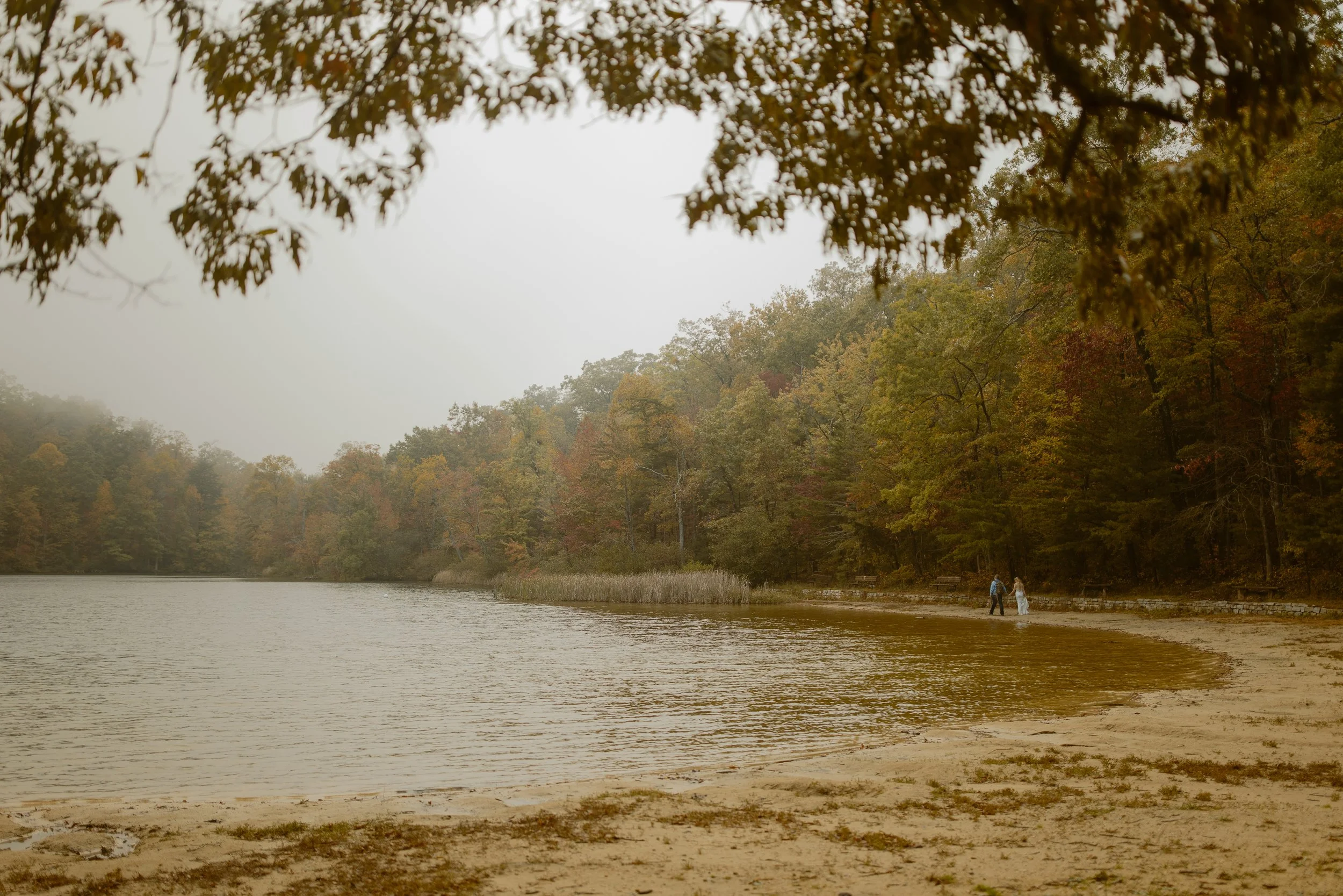Tennessee-adventure-waterfall-fall-elopement