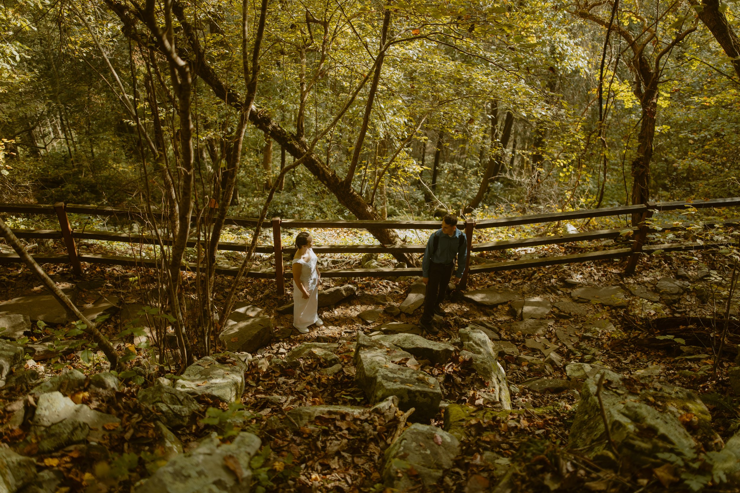 Tennessee-waterfall-sunrise-elopement