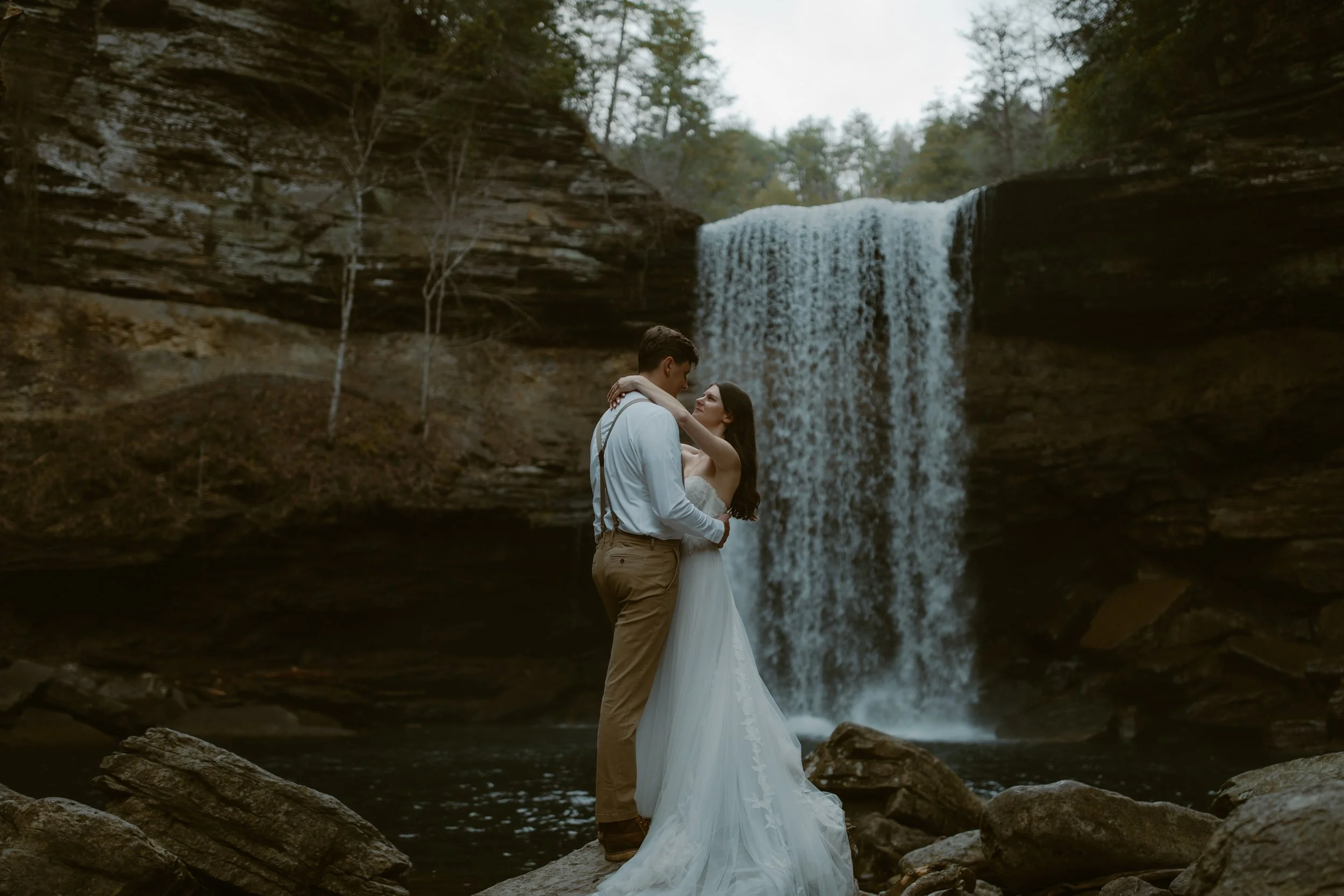 waterfall-elopement-Tennessee