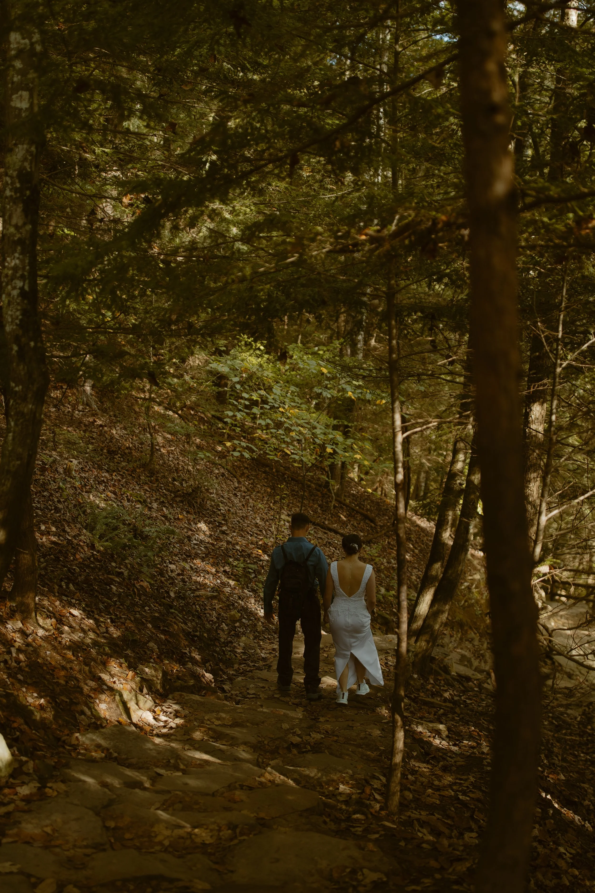 Tennessee-waterfall-sunrise-elopement