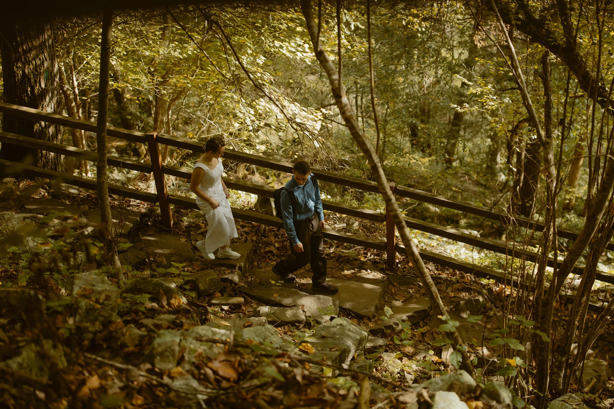 Tennessee-waterfall-sunrise-elopement