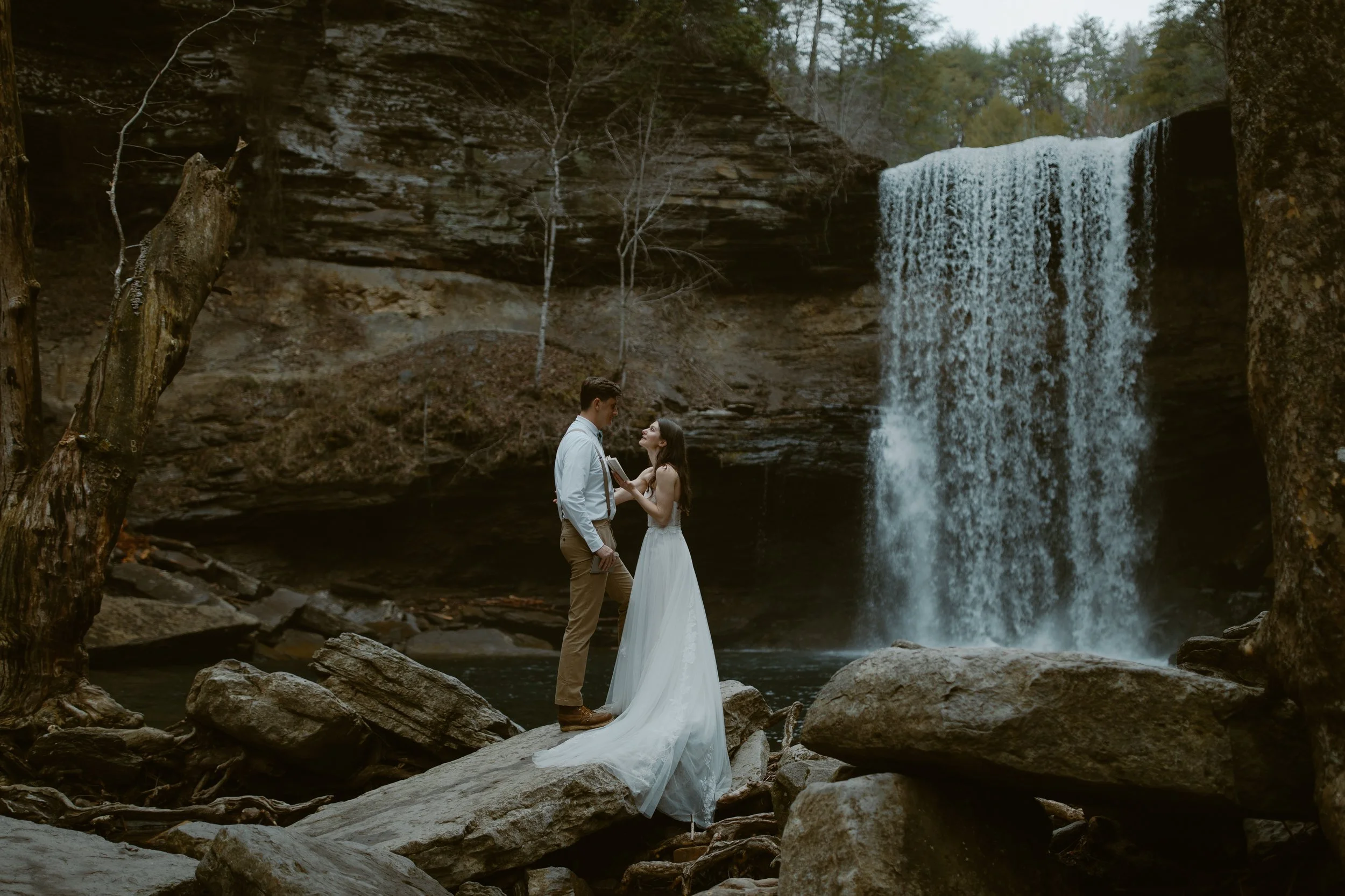 waterfall-elopement-Tennessee
