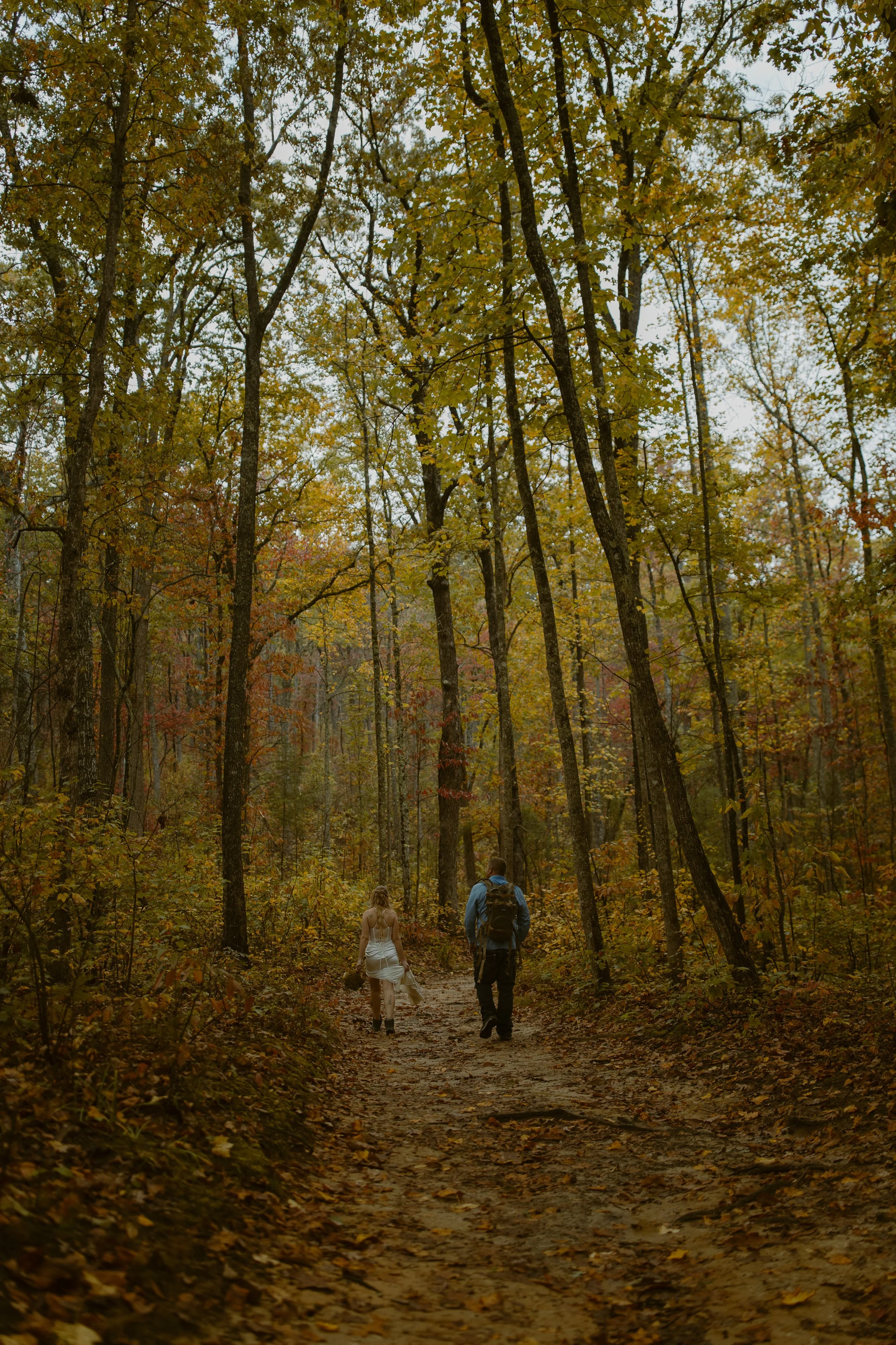 Tennessee-adventure-waterfall-fall-elopement
