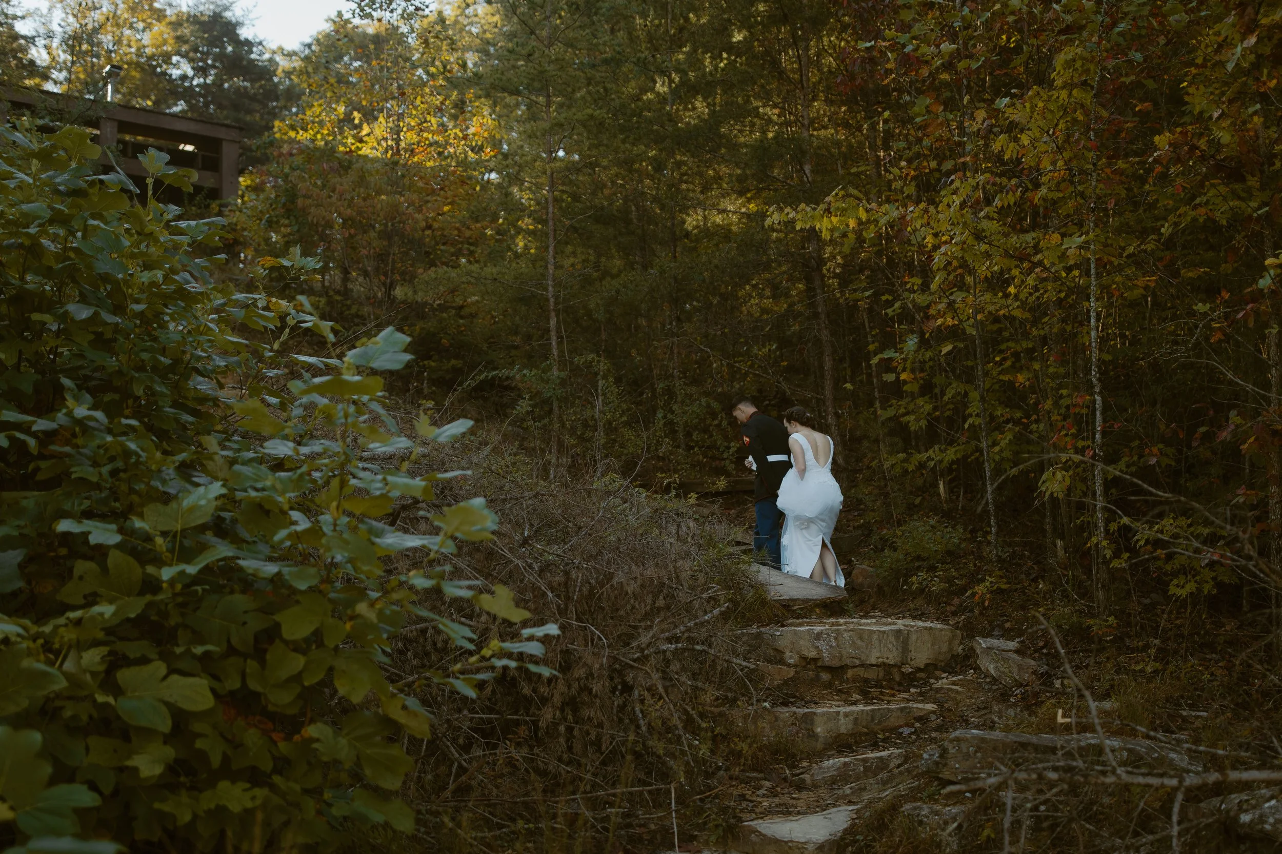 Tennessee-waterfall-sunrise-elopement
