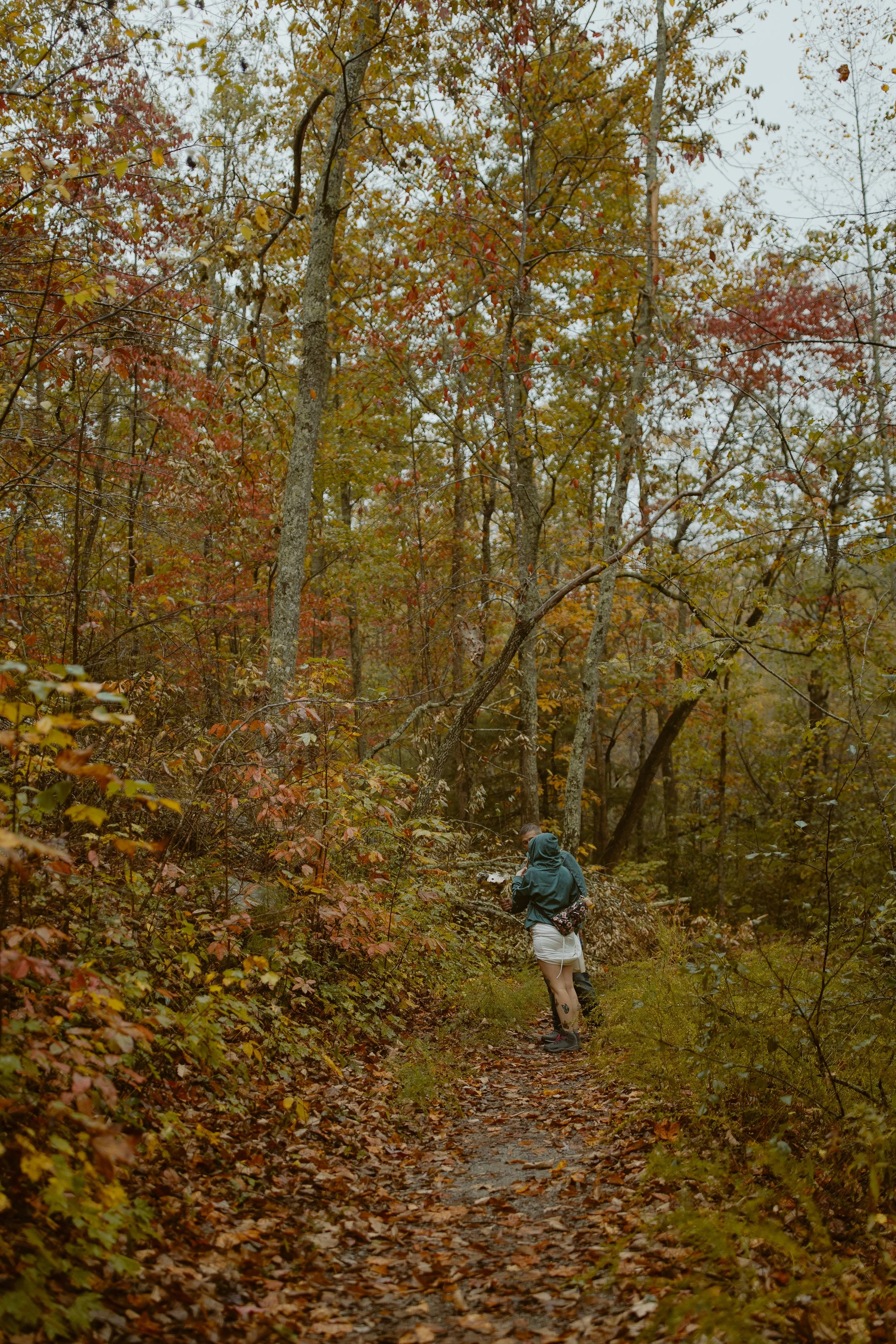 Tennessee-adventure-waterfall-fall-elopement