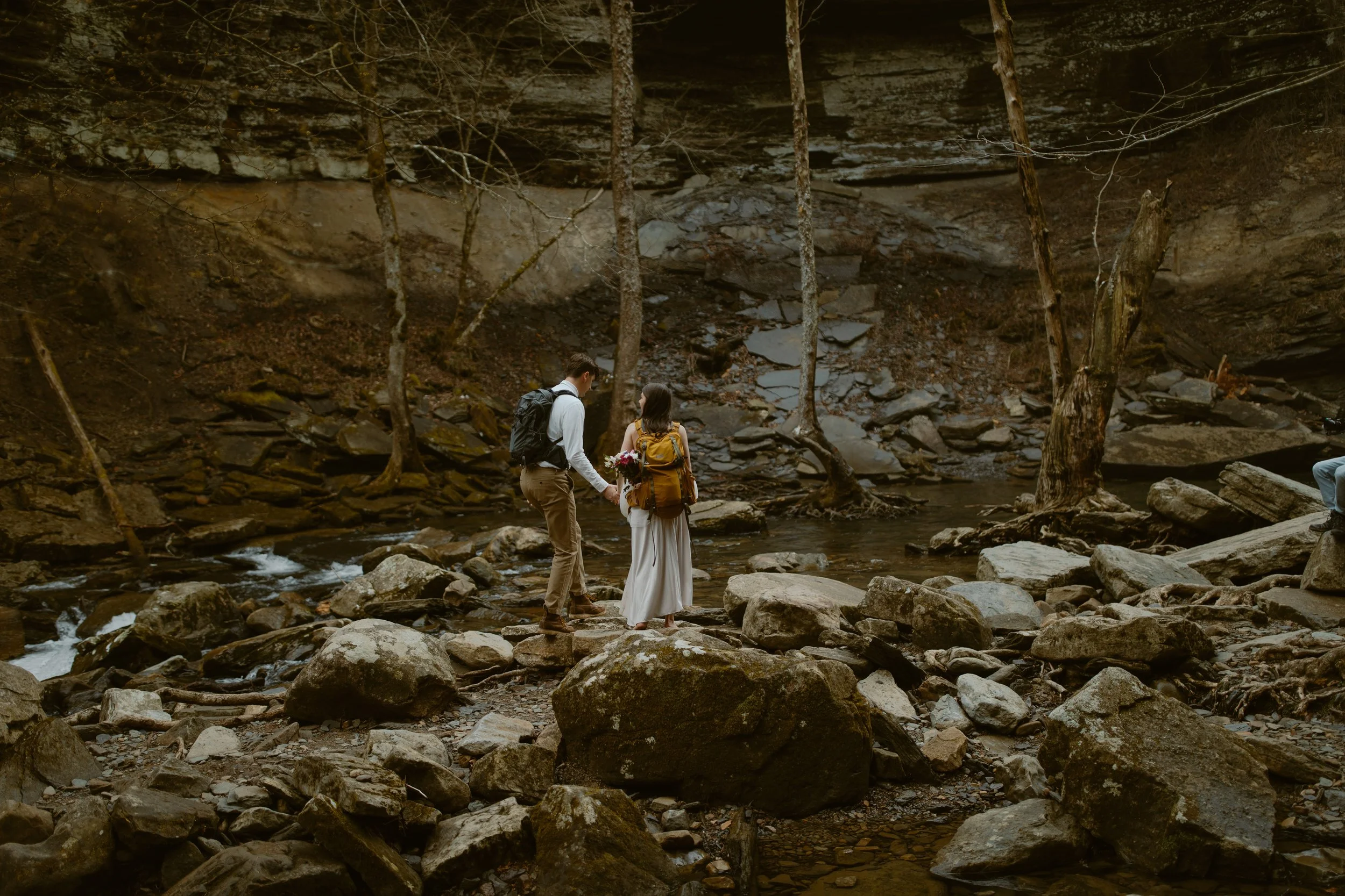 waterfall-elopement-Tennessee