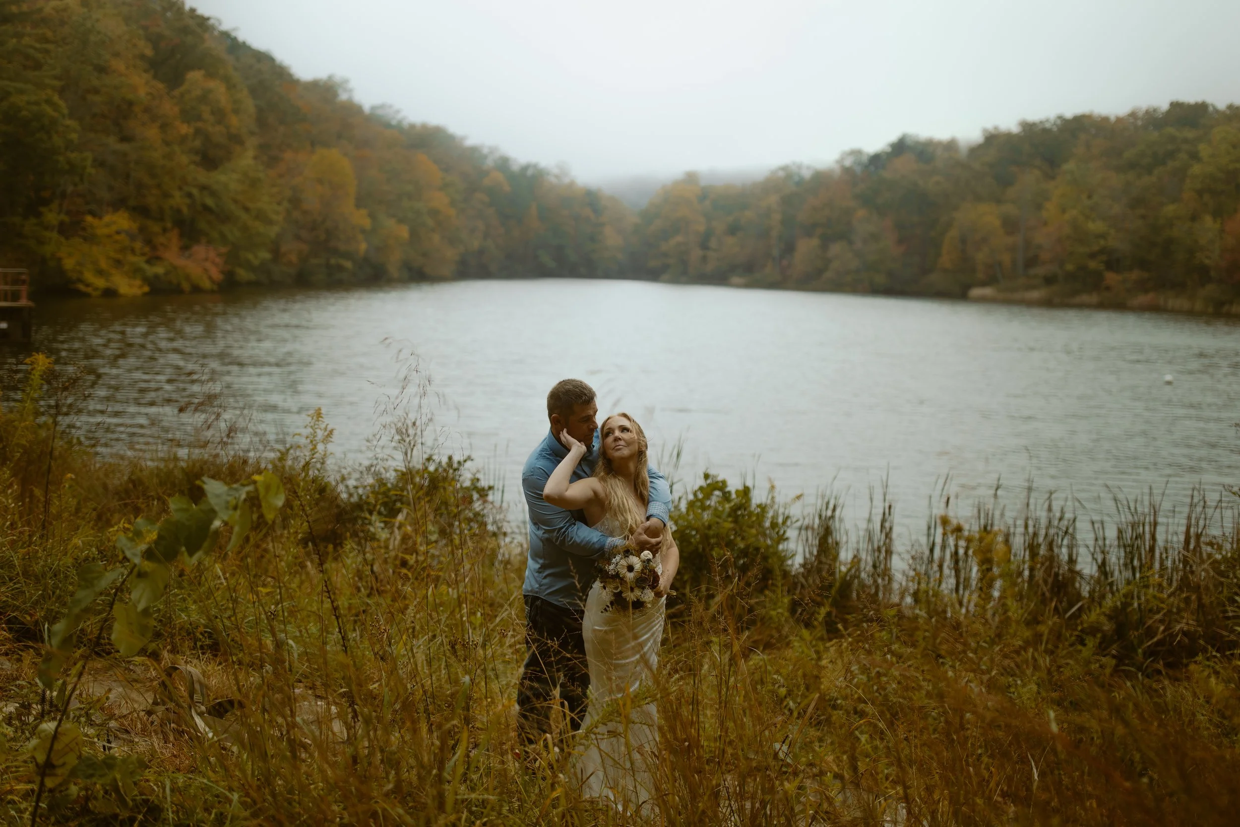 Tennessee-adventure-waterfall-fall-elopement