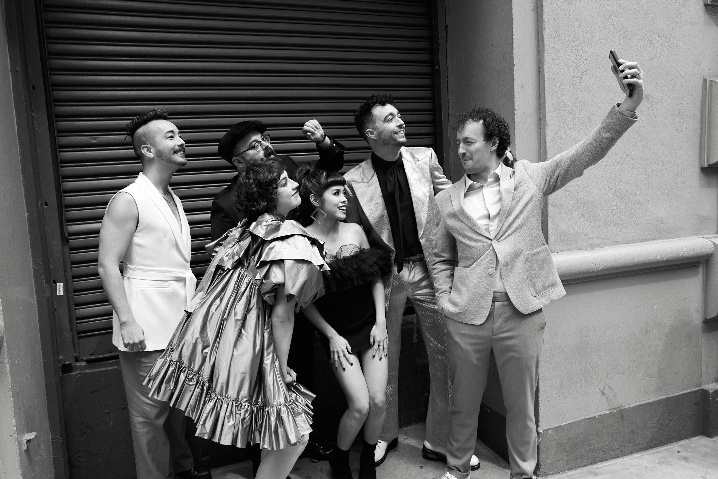 Original Prologue Band and Angus Macrae, 2024. Photo by Brooke Bell