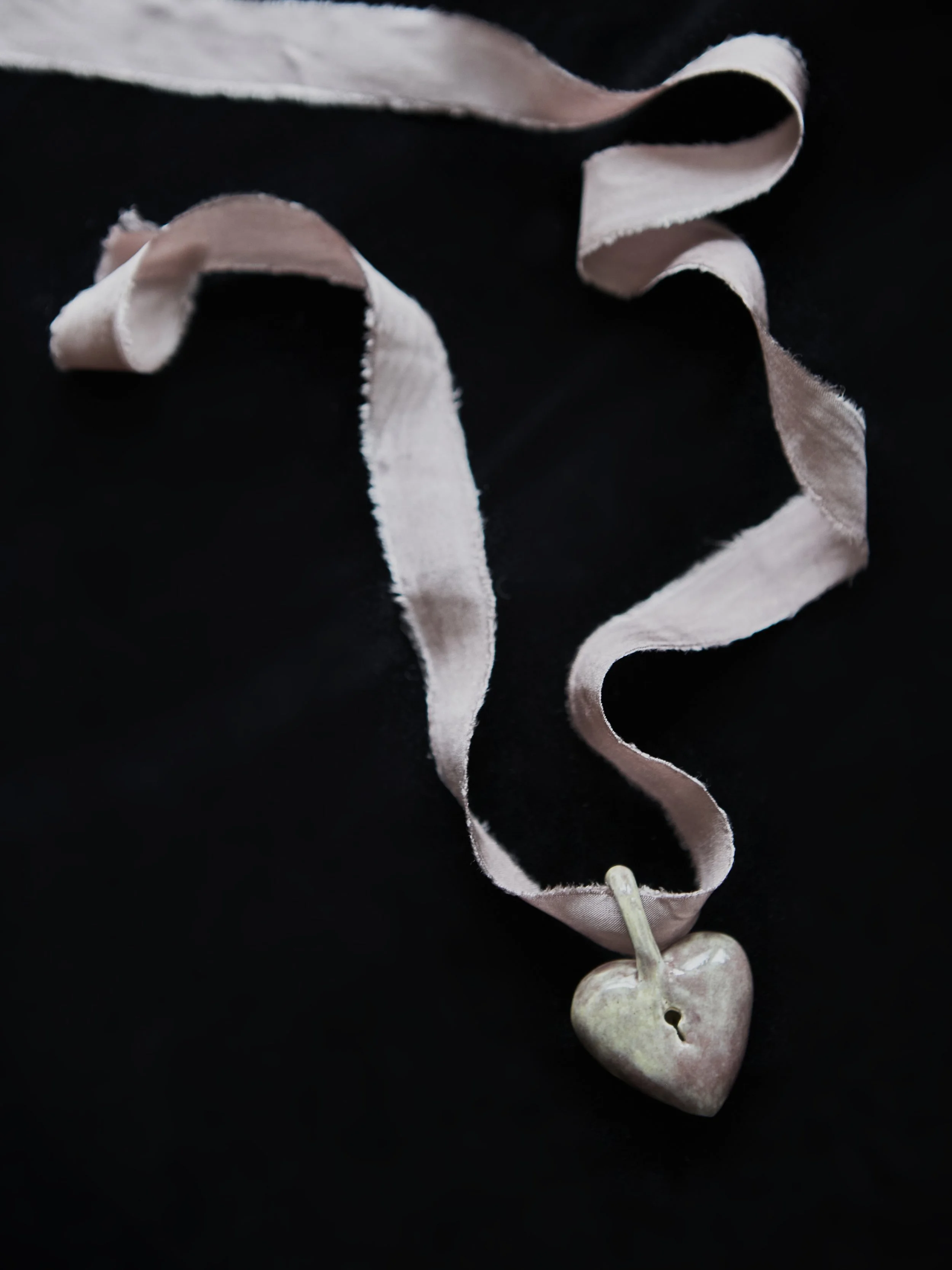 Heather Heart Pendant