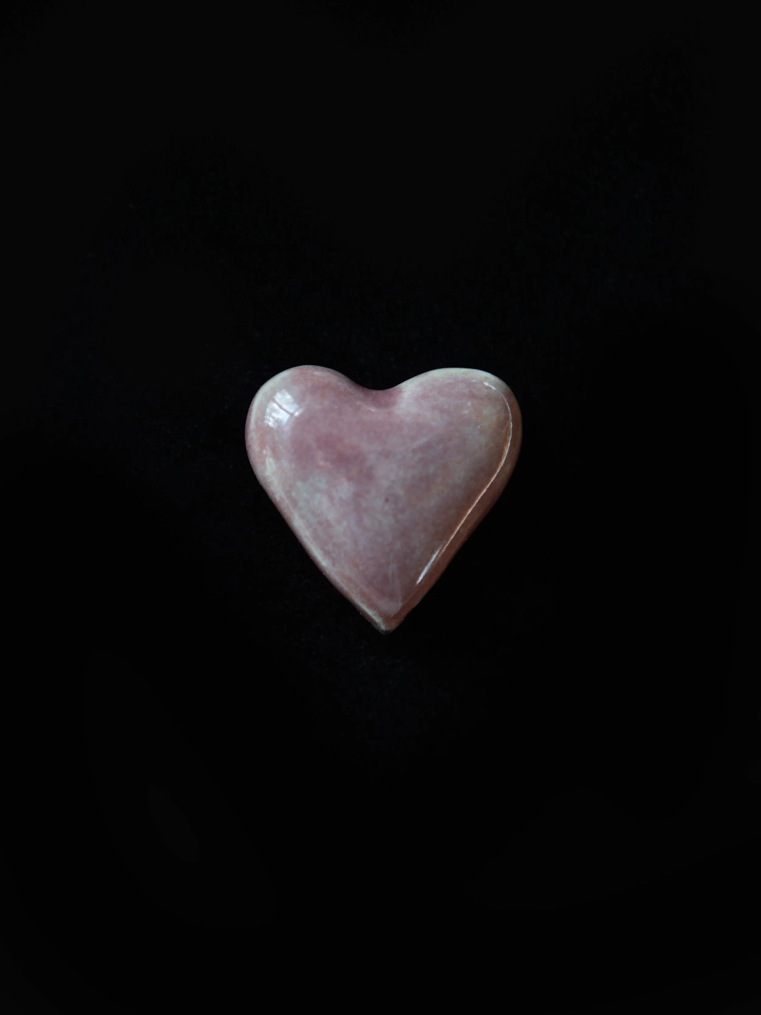 Heather Heart Amulet