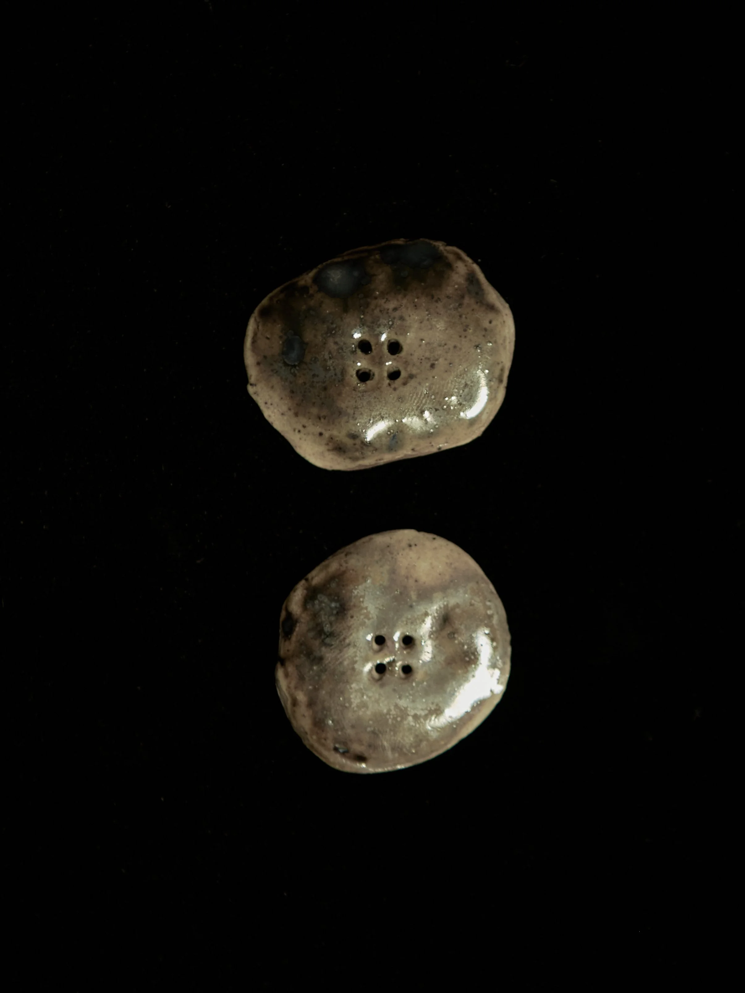 Copper Wash Button Set of 2