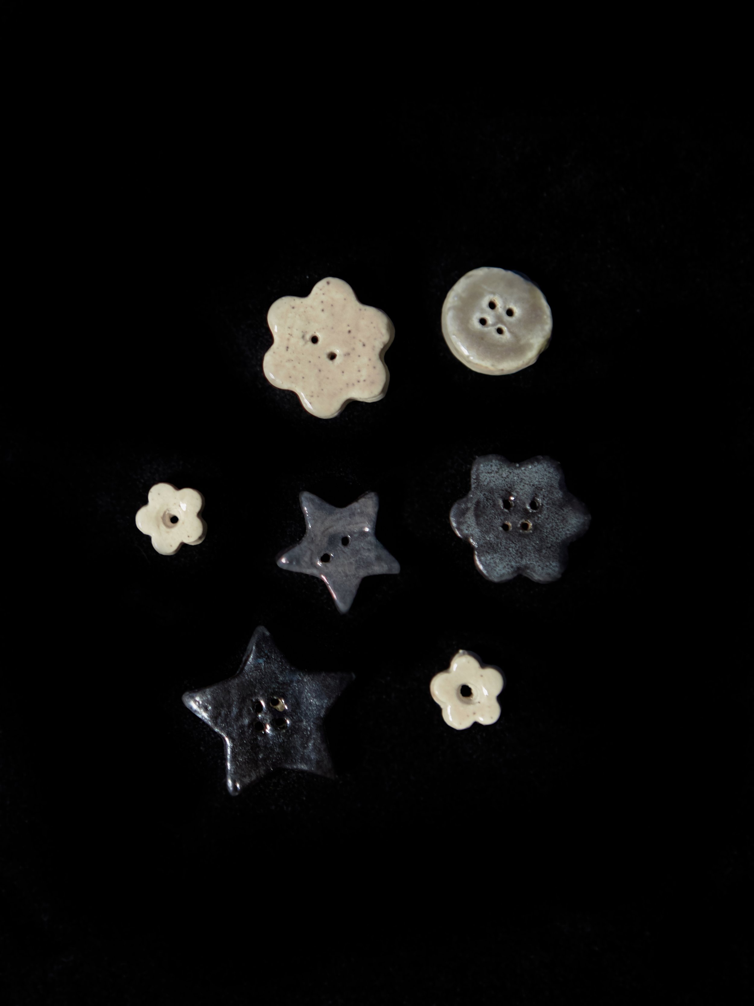 Whimsy Flower Button Set VIII