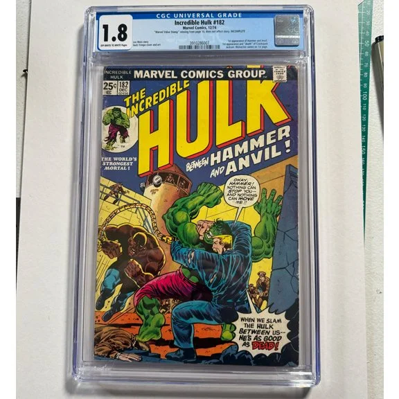 Hulk 182 CGC 1.8