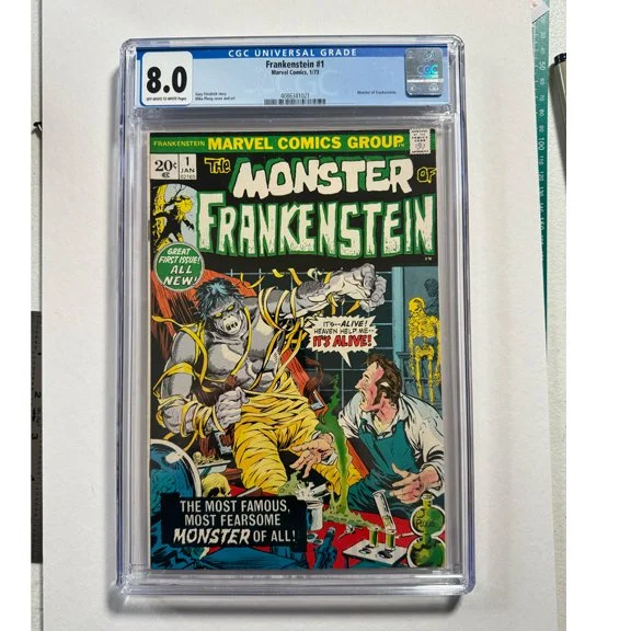 Frankenstein 1 CGC 8.0