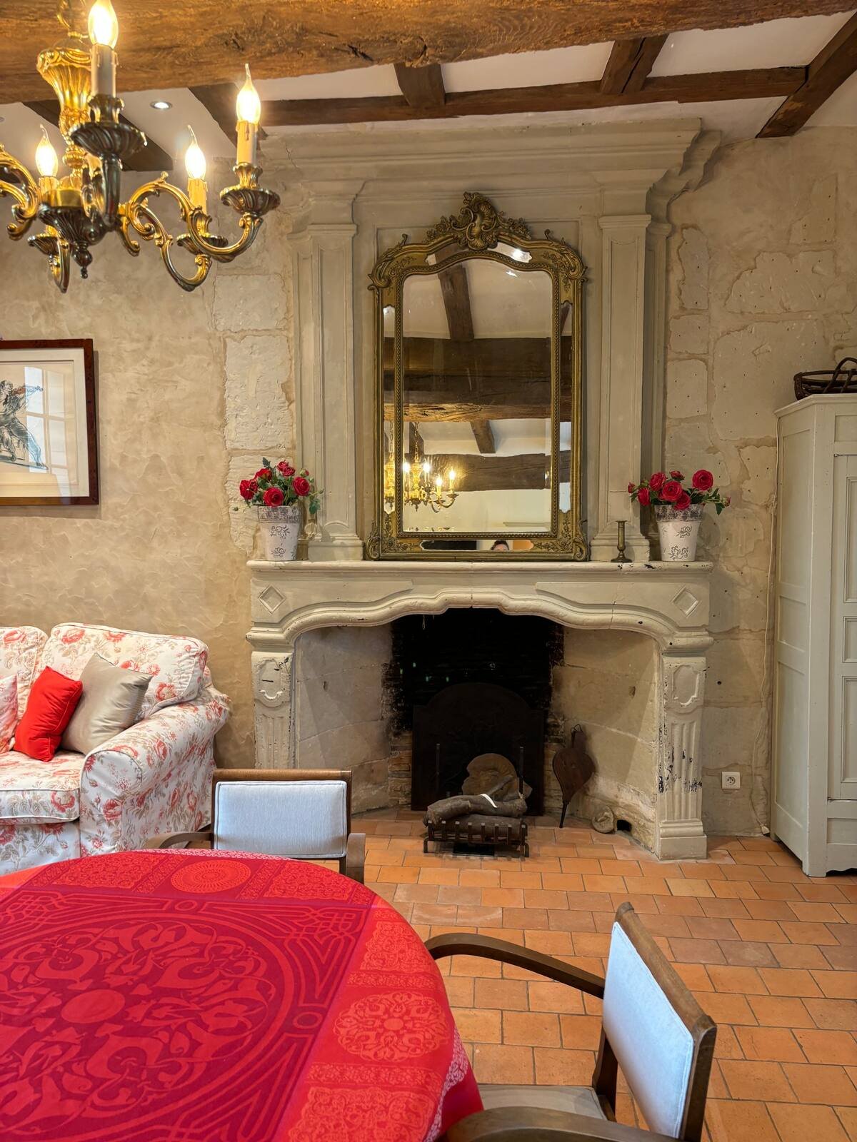 La Maison Dovalle - Les Remparts 1 - Fireplace