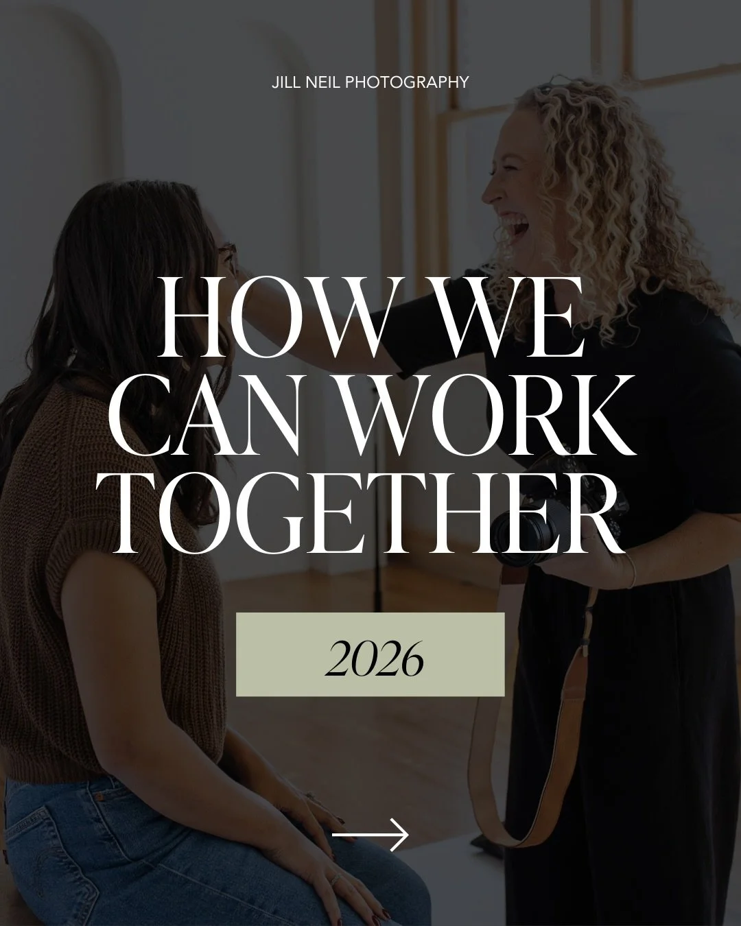 Here&rsquo;s what I&rsquo;m offering in 2026 ✨

Brand photography, headshots + social media videos designed to help you show up consistently and professionally. 

If you&rsquo;re ready to grow your business with custom visuals (not stock, not AI), I&