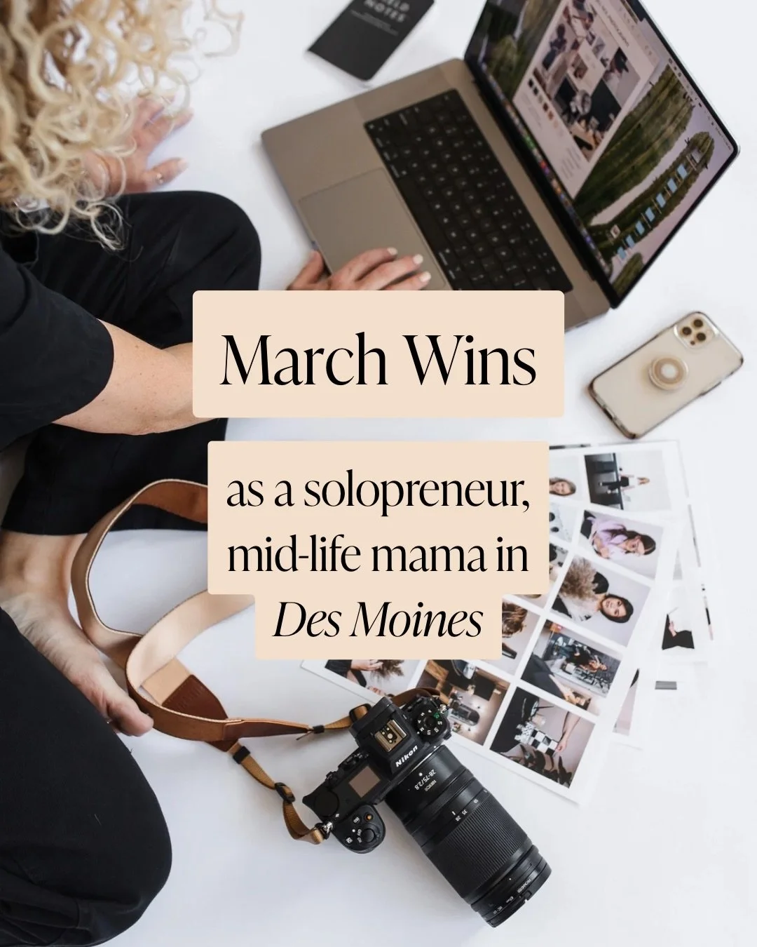 It was a full month of showing up&mdash;for my business, my home + my family.

These are the highlights + wins from my version of March Madness. 💫

#desmoinesiowa #desmoinesphotographer #desmoinesmom