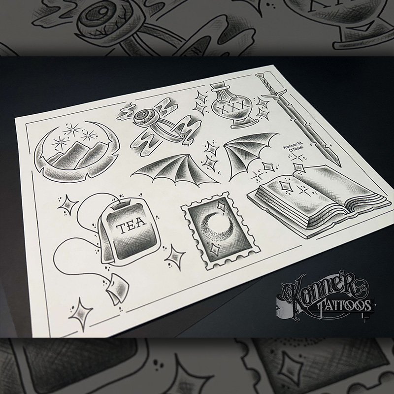 Witchy Flash Sheet