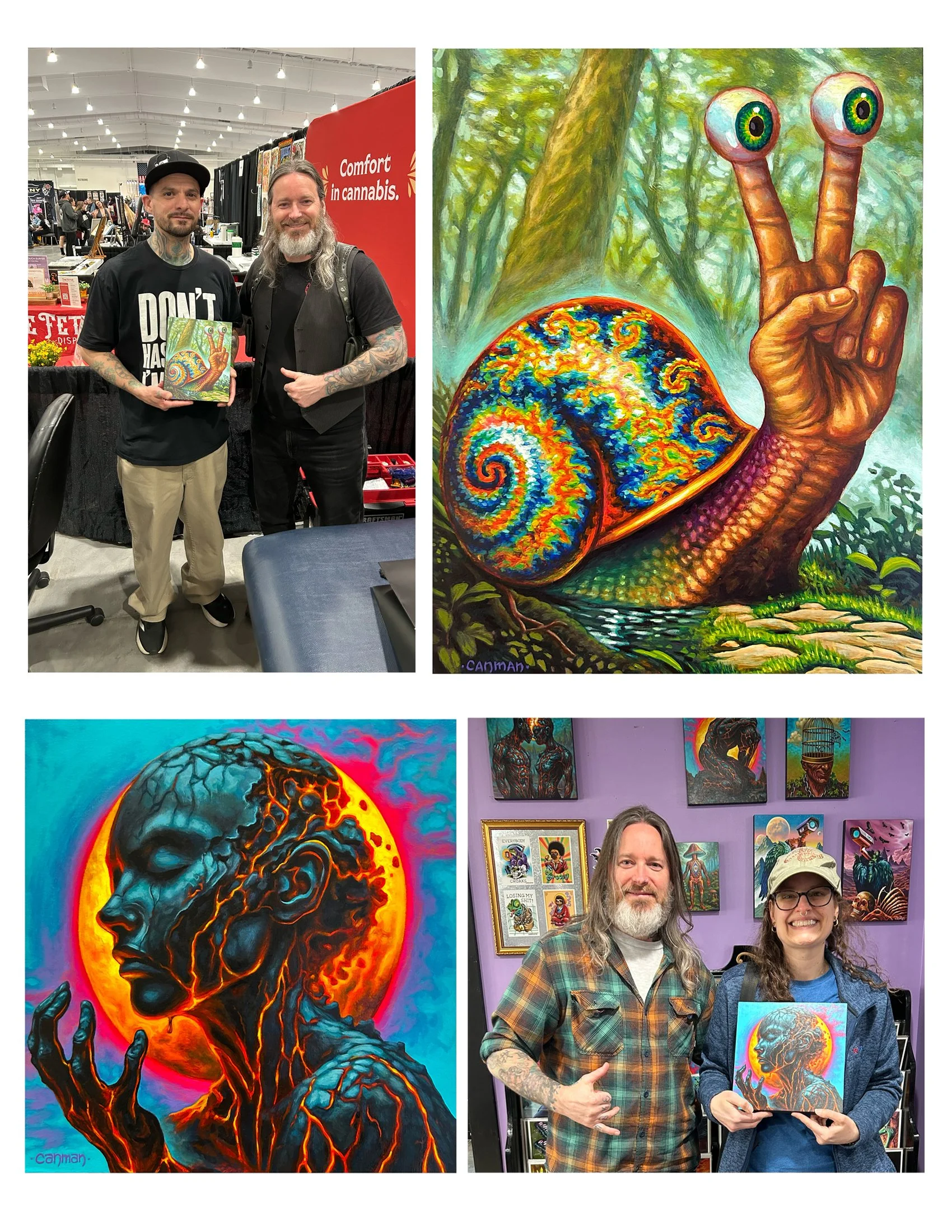 New Collectors Acquire Original Works by Canman