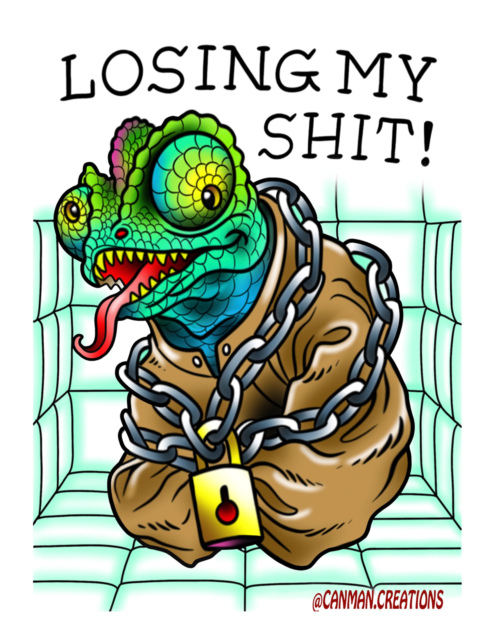 Losing my shit magnet