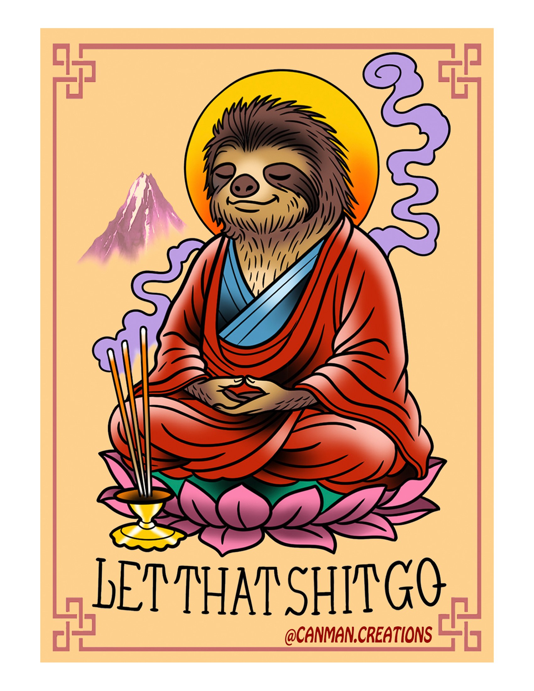 let that shit go magnet