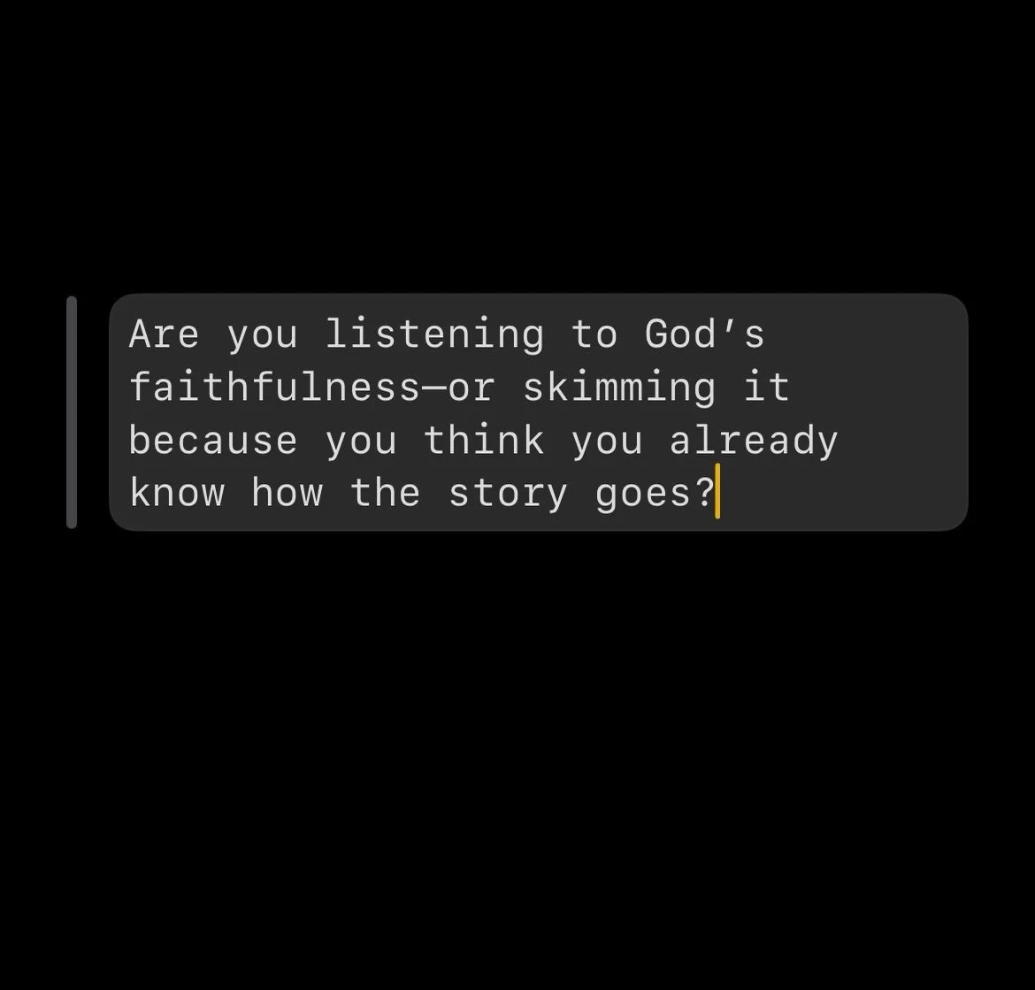1 Chronicles 18 reminds us that repeated victories are not about human strength or past success, but about God&rsquo;s faithful presence with those who remain humble and obedient. The familiar story presses a deeper question: are we listening to God&