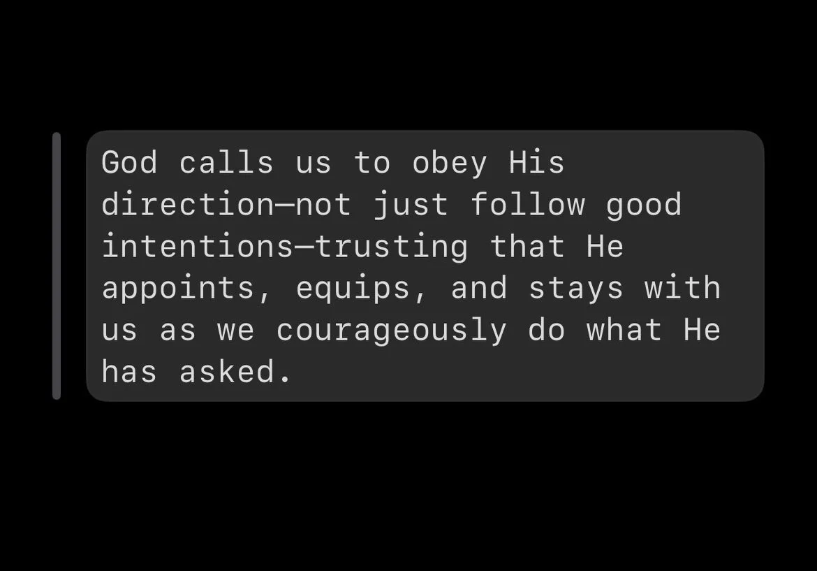 In 1 Chronicles 28, we&rsquo;re reminded that God appoints with purpose, gives clarity when we seek Him, and calls us to move forward with courage and trust. When God says do it, His presence goes with the work.
#1Chronicles28 #BibleReflection #Faith