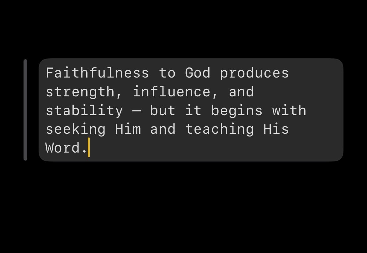 In 2 Chronicles 17, we see that just because your father walked in compromise doesn&rsquo;t mean you have to. Jehoshaphat chose to seek the Lord wholeheartedly, and God established him, strengthened his kingdom, and caused even surrounding nations to
