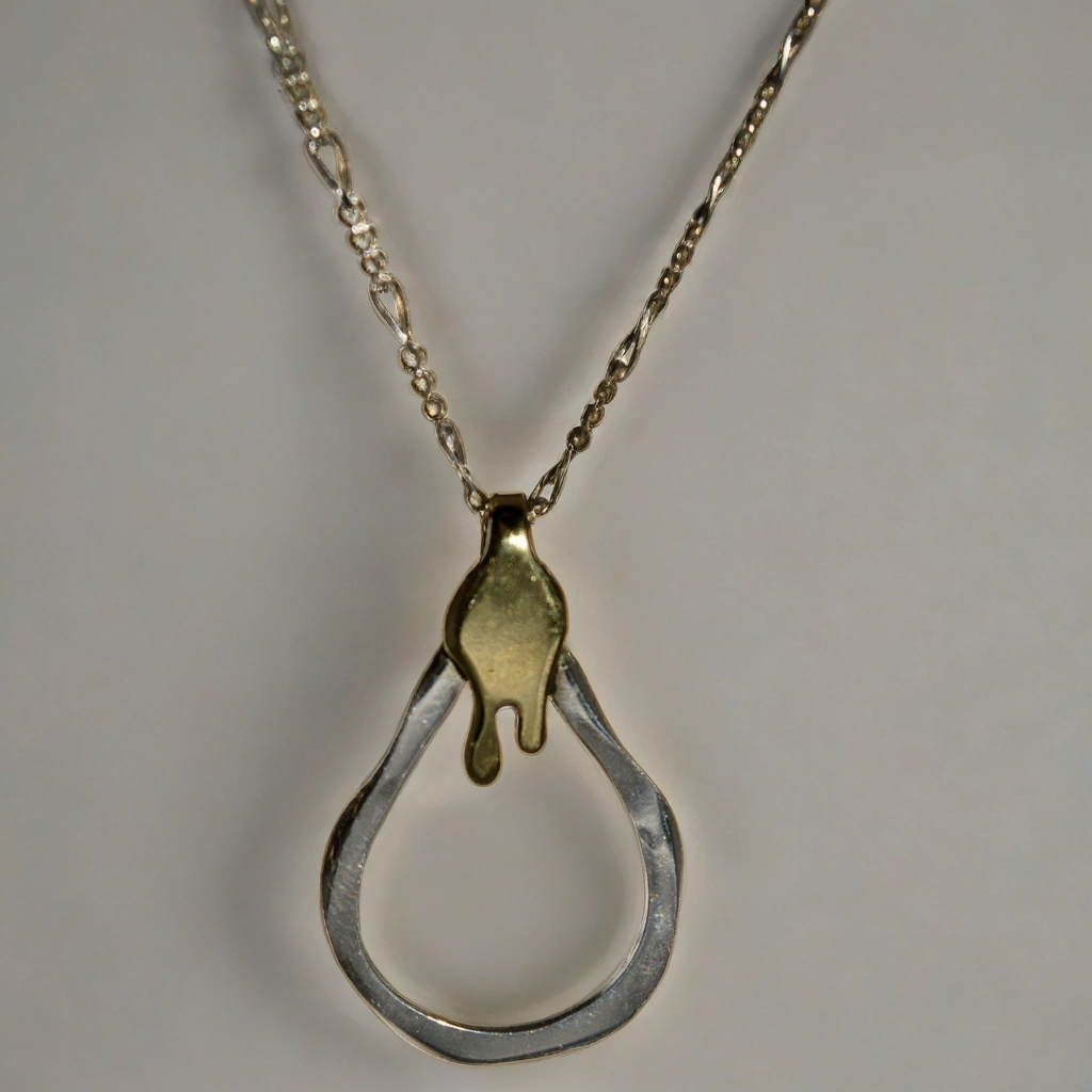 Pendentif "Miroir Fondant"